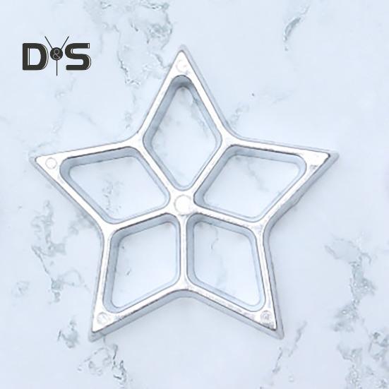 Flower 7Pcs/Set Beautiful Shape Rosette Mold Reliable Anti Corrosion Metal Frying Timbale Mold Kitchen Tools