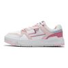 Li Ning Ace V2 Chaussures de Skate Confortables et Polyvalentes à Tige Basse Sneakers Femmes Rose Blanc AGCS156-3