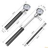 N0HA Bike Pump Mini Portable Foot Pump with Pressure Gauge Pump