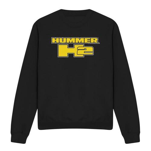 Hummer Unisex Adult H2 Block Logo Sweatshirt