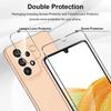 2 Pack Verre Trempé + 2 Pack Caméra Arrière Protecteur Pour Samsung Galaxy A33 5G, Anti Rayures sans Bulles d'air - Dureté 9H Glass