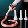 YOMDID Manual Sausage Fillers Sausage Stuffer Meat Filling Tool Practical Sausage Maker Syringe Funnel Nozzle For Sausage Making