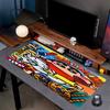 Crayon Shin Baskılı Mouse Pad, Kaymaz Masaüstü klavye Matı, PC Dizüstü Oyun Çalışma Günlük Kullanım için, Havalı Festival Sürpriz Hediye