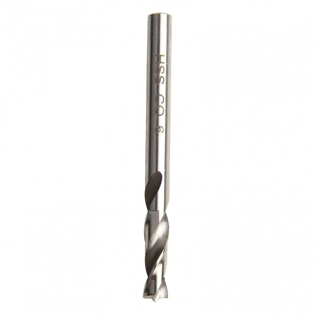 1/2ks Vrták 6mm /8mm CO Kobaltový Frézovací Nástroj HSS