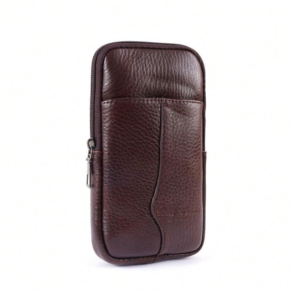New Men's Belt Mobile Phone Bag Men's Fanny Bag Casual Thin Outdoor Casual Fanny Bag