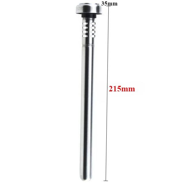 Stainless Steel Wine Bottle Cooler Chill Chilling Cooling Stick with An Aerator and Pourer Spout Freezer Cooler