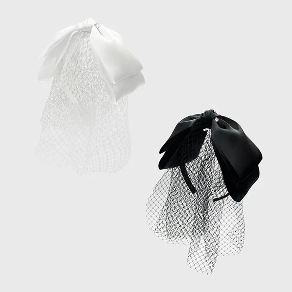 Face Net Ribbon Hairband JP-25-090HB