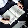 Deli 16K 120-Page Business Magnetic Buckle Leather Notebook