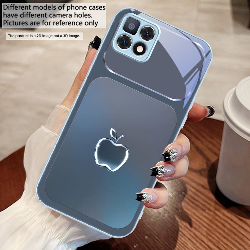 Metallic gray texture For Samsung A73 72 71 A70 56 55 54 A53 52 51 50 42 A35 A34 33 32 31 26 25 24 23 22 30 glass phone case