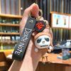 Mahjong Christmas Keychain Cute Couple Night Horror Pendant Decoration Car Key Chain Doll Cartoon Doll