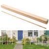 VEVOR Wooden Garden Stakes, 25 Pcs 17.53×12.7×1219.2 Mm Survey Grading Stakes, Garden Ground Stake with Sharp Point, Fir Wood Plant Support Stake
