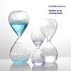 Bubble Singing Crystal Timer Handmade Craft Vintage Desktop Ornament for Living Room Office Desk Decor Unique Gift