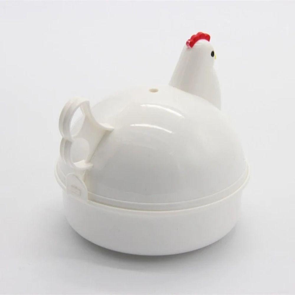4 Eggs Egg Cooker Microwave Cooking Tool New Egg Boiler Steamer