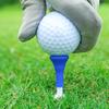 20 Stück Golf Tee Höhenverstellbar Scharfe Spitze Kunststoff Golfhalter Golf Trainingshilfe Driving Range Indoor Outdoor Golf Spike Set