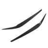 2pcs Headlight Eyebrow Left Right Replacement for 5 Series G30 G31 G38 F90 M5 525I 530I 540I 2017‑2021