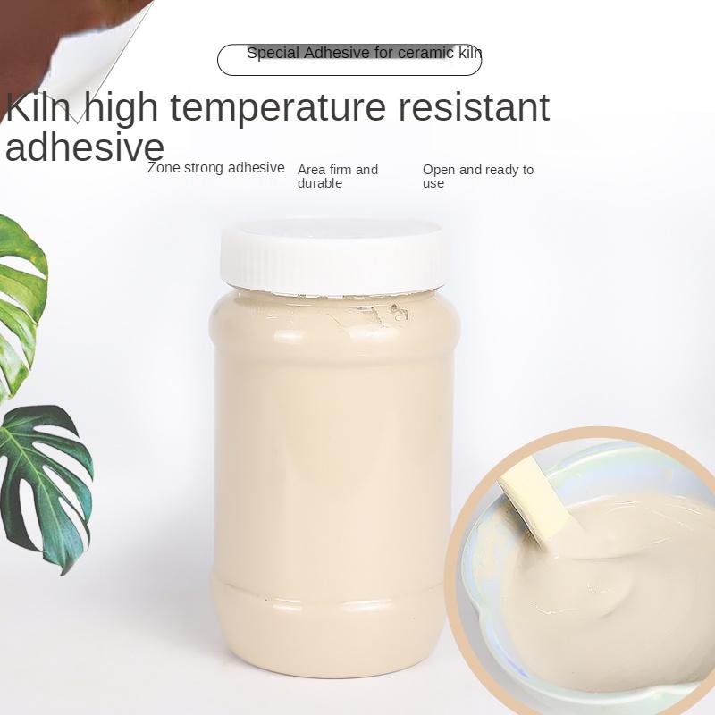 Materiale Resistente alle Alte Temperature, Legante Solido, Malta Ignifuga, Colla per Forni Ceramici, Colla per Incollaggio di Pannelli di Mattoni Ref