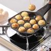 Takoyaki Pan, 14 Holes Aluminum Alloy Aebleskiver Maker NonStick Cooking Baking Cake Mold Tool for Japanese Taiyaki StuffedPancake Appam Paniyaram