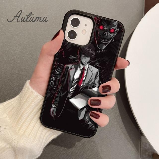 Death Note Phone Case for iPhone 11 12 13 14 Pro Max Mini X XR XS SE 2020 5 6S 7 8 Plus Samsung Galaxy S21 S22 Cover Shell