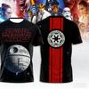 3D Quick Drying Short Sleeved Men T Shirt Around The 50th Anniversary of Star Wars Adult Children's Parent Child T Shirts