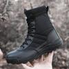 Men Adventure Outdoor Combat Boots Plus Size Jungle Cross-country Hiking Shoes Desert Boots