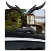 1 Pair Firm Car Roof Decor Stero Design Funny Car Stickers Stylish 3D Dragon Horns  Modification