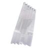 Transparent Weatherproof Outdoor Curtains with Eyelets Waterproof Voile Curtains for Patio Gazebo
