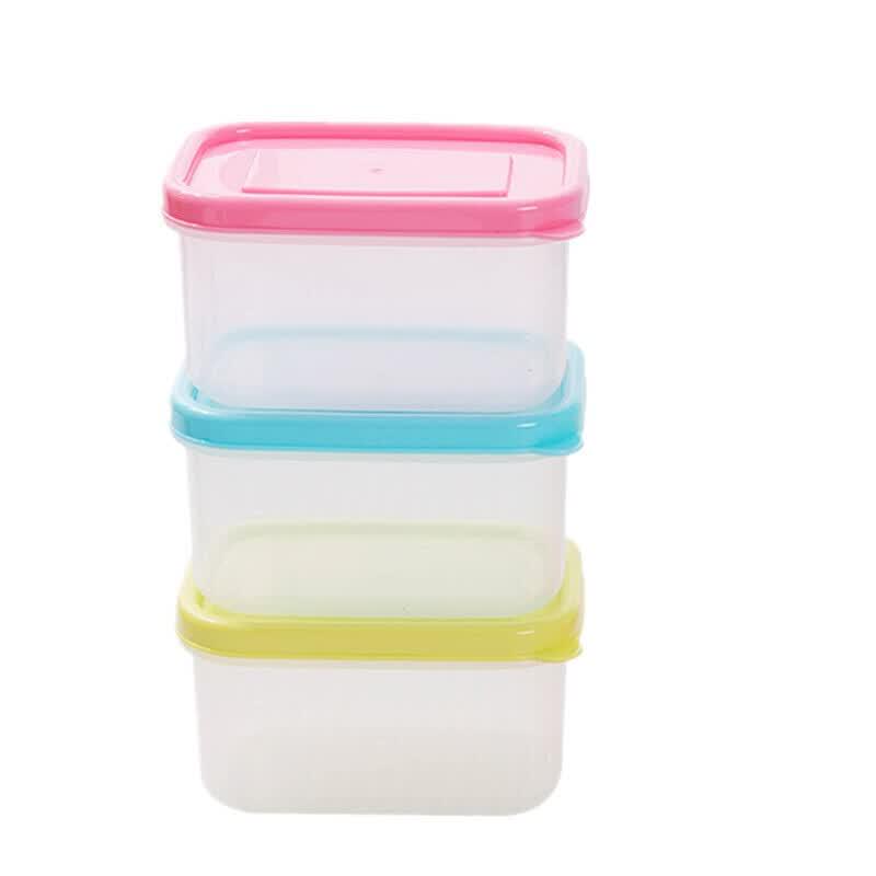 Homeglen 200ml Rectangular Plastic Food Storage Containers