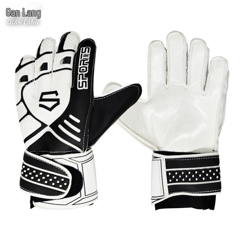 Qianlang Professional Goalkeeper Gloves with Finger Protection Adult чёрный