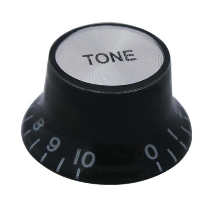 3 Stück Volumen-Tonregler-Knöpfe Potentiometerkappe für E-Gitarre oder Bass