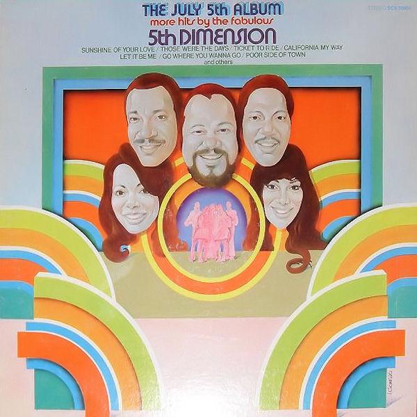 

LP Record FIFTH DIMENSION - The July 5th Album - More Hits By T SCS33901 Soul City 1970 US Soul/Funk Used