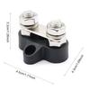 1 Pair Boat M8 Terminal Portable Fiberglass Base Antiflaming DC 48V Replacing RV Dual Stud Terminals with Mounting Screws