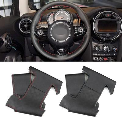 Pour MINI Cooper F54 F55 F56 F57 F60 R50 R52 R53 R55 R56 R57 R58 R59 R60 R61 17-18 Version Haute Housse en Cuir pour Volant de Voiture