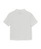 Emelbi Women'S Basic Slim Fit Crop Open Collar T-Shirt Ny (White)