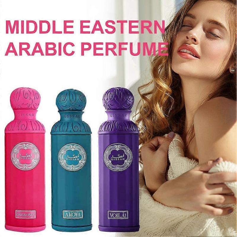 Voilà od Gissah Středovýchodní Arabský Parfém 200ml Sprej ZAPEČETĚNÝ Luxusní