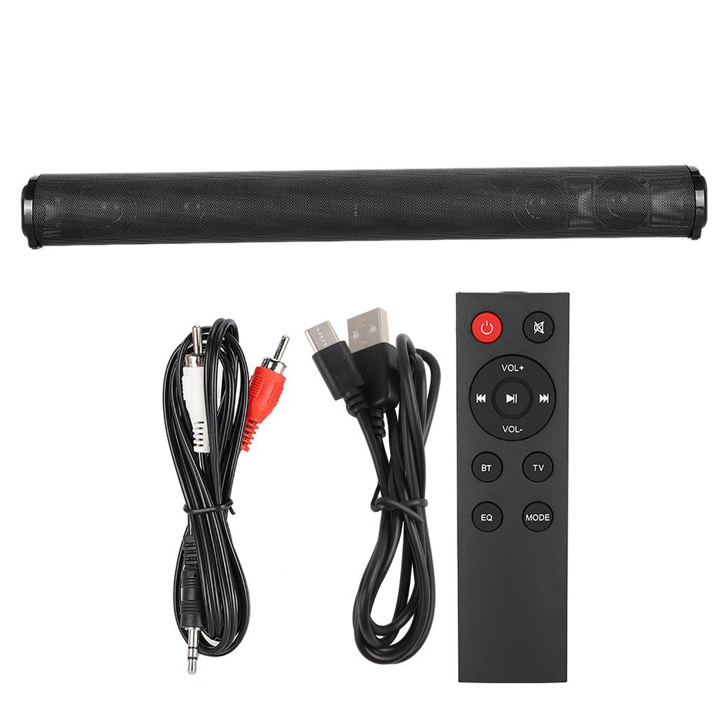 Portable 5.0 Bluetooth Wireless Speaker TV Sound Bar Home Theater 3D Stereo Soundbar with Remote Control