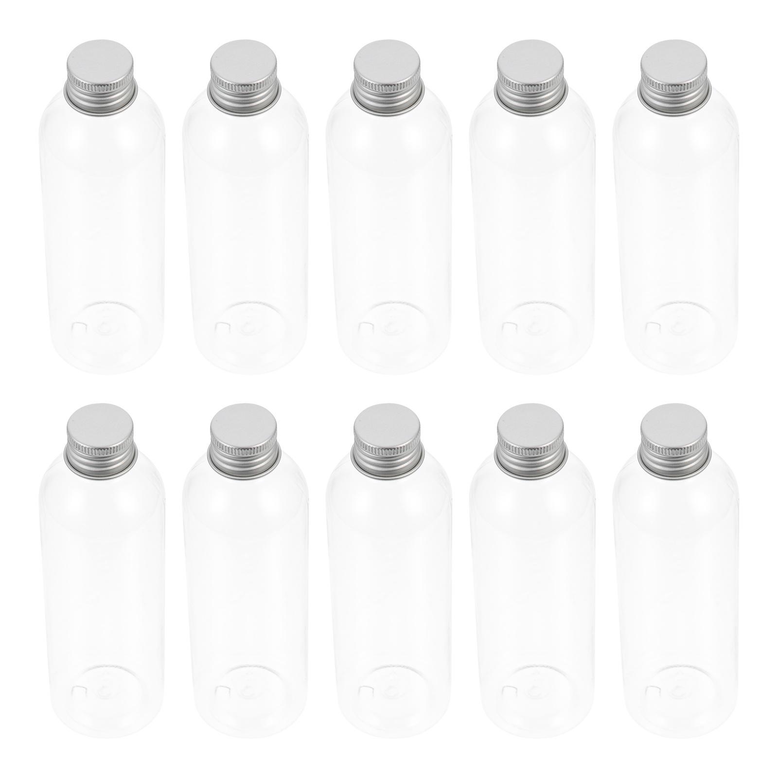 

10Pcs Drink Bottles Premium Pet Portable Clear Bottles for Juice Water Milk Storage Reusable Household Plastic Containers other
