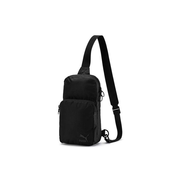 

Puma Originals X-Bag Solid Color Casual Zipper Closure Fabric Mini Shoulder Bag Unisex bags Black 075823-01 Black