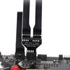 Stable Performance Motherboard USB 9Pin Interface Header Splitter for Computer RGB Light 1 To 2 USB Hub