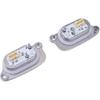 2PCS Gauche&Droite Module de feux de jour DRL pour phare au xénon pour A3 S3 8V 2017-2021 1.4L 1.8L 2.0L Unité de module DRL de phare au xénon 90070222,