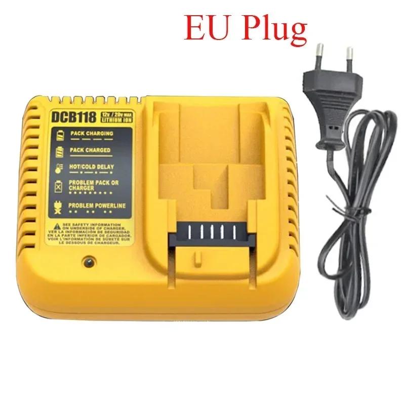 DCB118 Charger For 18V 20V Lithium Battery DCB120 DCB140 DCB183 DCB180 DCB200 DCB206 DCB609 DCB112 DCB115 DCB105 DCB107
