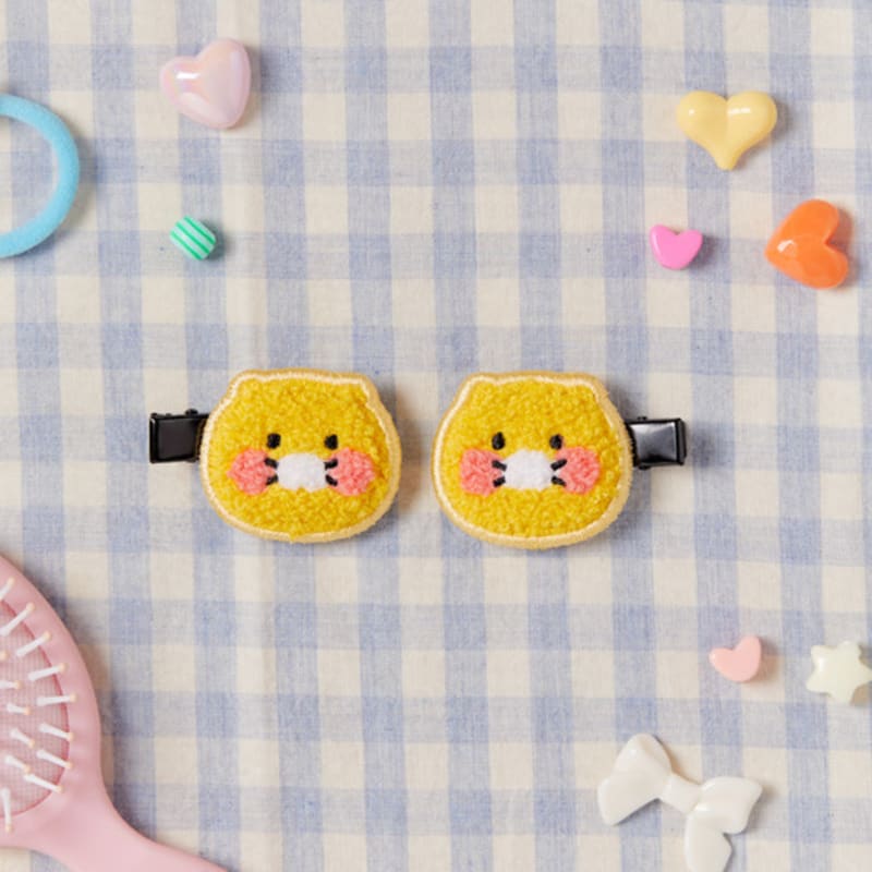 

KAKAO FRIENDS Buckle Hair Clip 2P_Chunshik single type