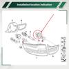 2 buc. Oprire mașină frână spate lampă bază suport bec priză accesorii auto 63216943036 se potrivește pentru BMW X5 E53 E70 E65 E66 X3 E83