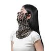 Ghette per il collo in rete di nylon: Maschera Facciale e Scaldacollo Leggeri e Versatili con Elastici per le Orecchie