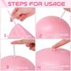 High Elastic Explosion-proof Yoga Ball, Sports Gymnastics Fitness Balance Gym Core Indoor Training Mini