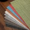 Place Mats Washable Easy To Clean Vinyl Dining Table Pads Durable PVC Weave Table Mats for Camp Party Hotel Home Decor
