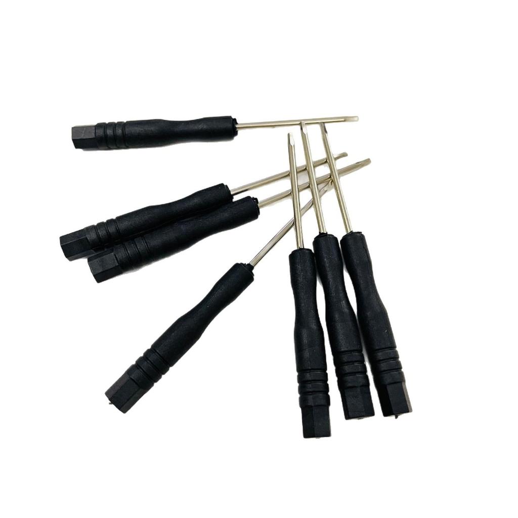 Mini H1.5 Black Hex Screwdriver for Toys: Short Disassembly Tool with Card Clip