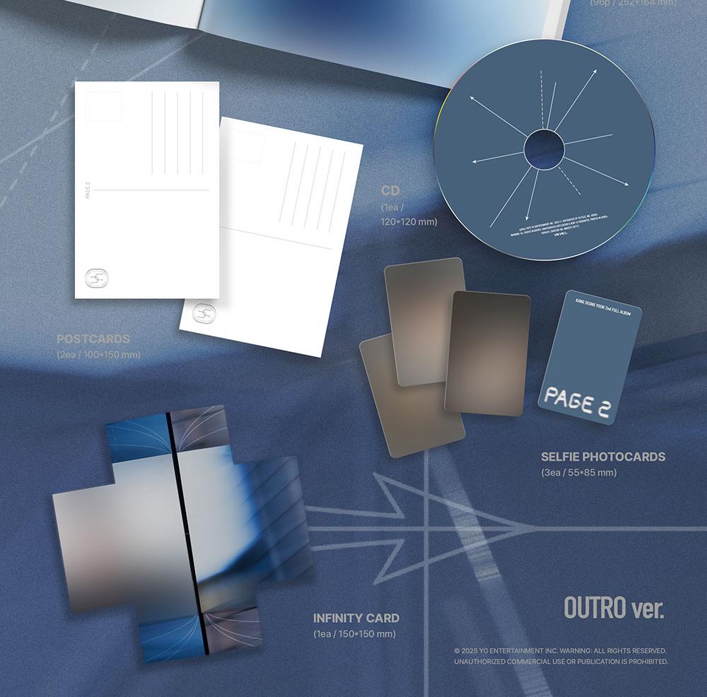 (INTRO / OUTRO Ver.) KANG SEUNG YOON (WINNER) [PAGE 2] 2nd Full Album