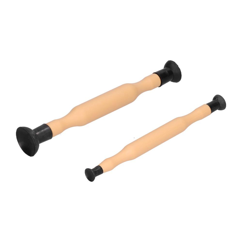 2PCS Hardwood Handle Valve Grinding Tool Double Ended Spring Compressor Tools  Sealing Maintenance