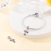 Authentic copper Charm Bead Charms Luxury Colorful Flowers Bead Charms Compatible With Bracelets Diy Women Making Delicate Gift