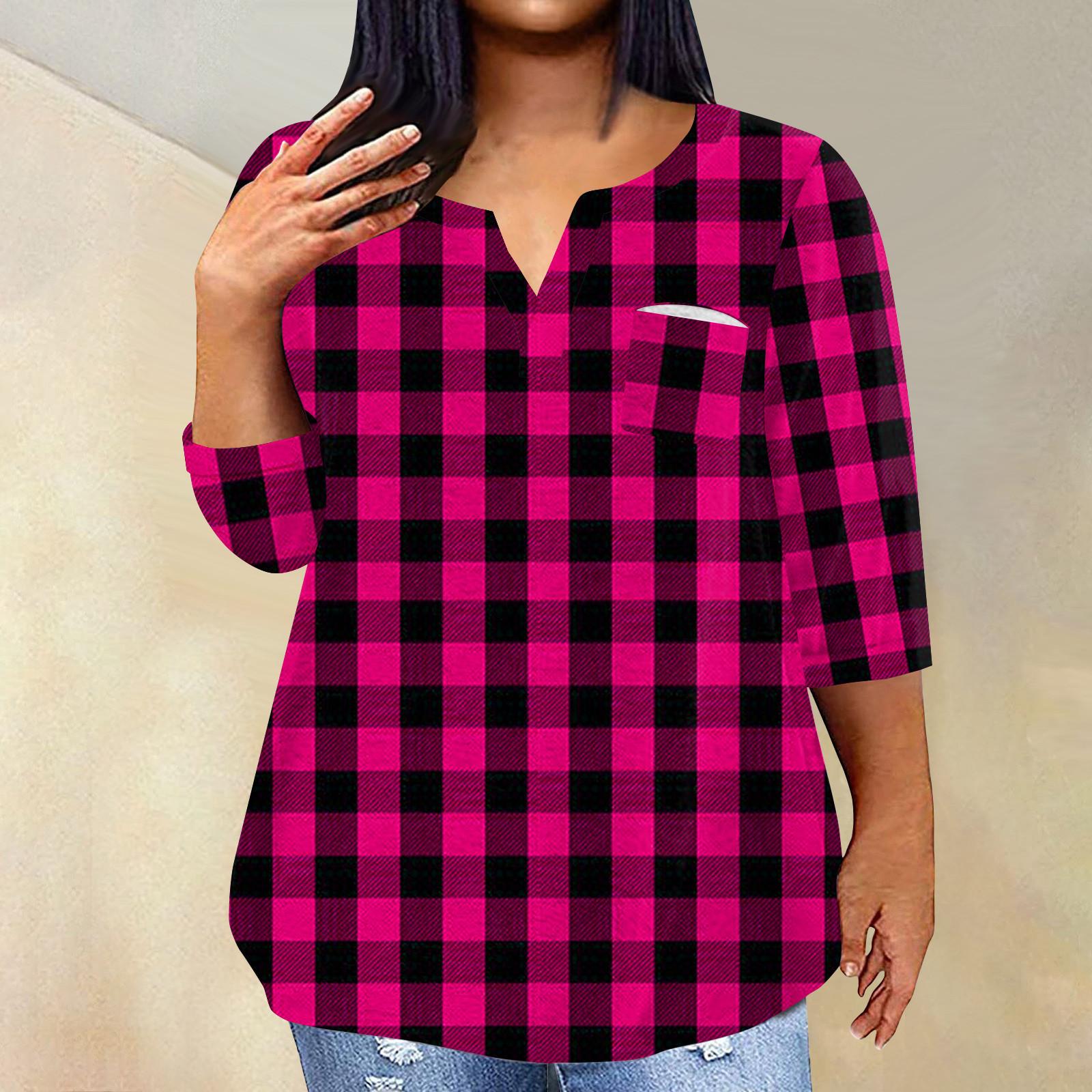 

Женский модный повседневный пуловер с рукавами три четверти и V-образным вырезом с принтом, топ с рукавами 4/3 XXXL